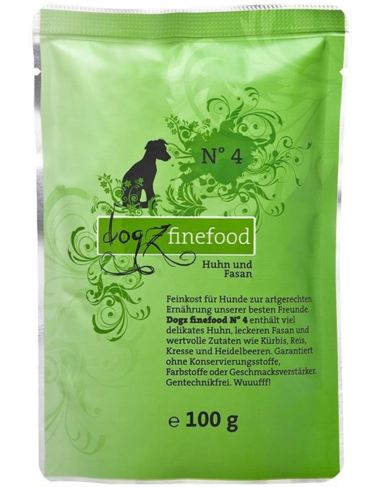 Dogz finefood Dogz finefood Beutel No. 4 Huhn & Fasan 100g