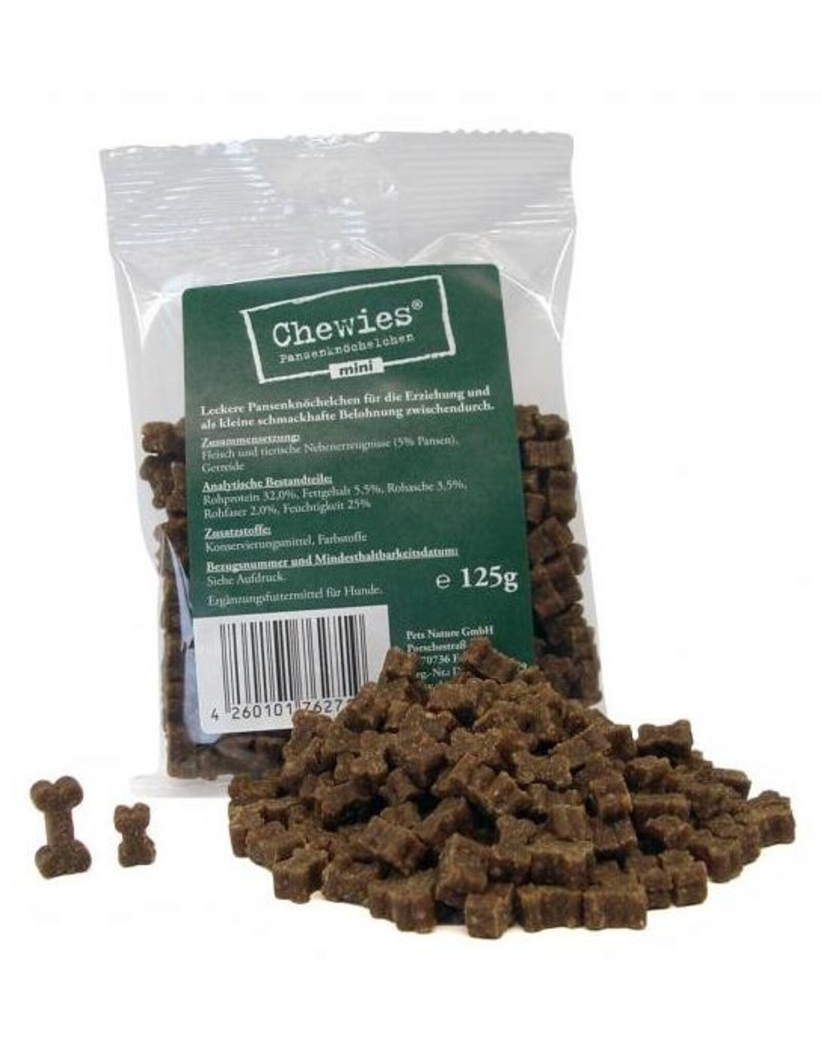 Chewies Chewies Pansenknöchelchen mini 125g