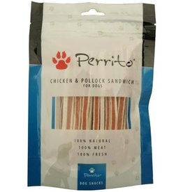 Perrito Perrito Chicken & Pollock Sandwich 100g