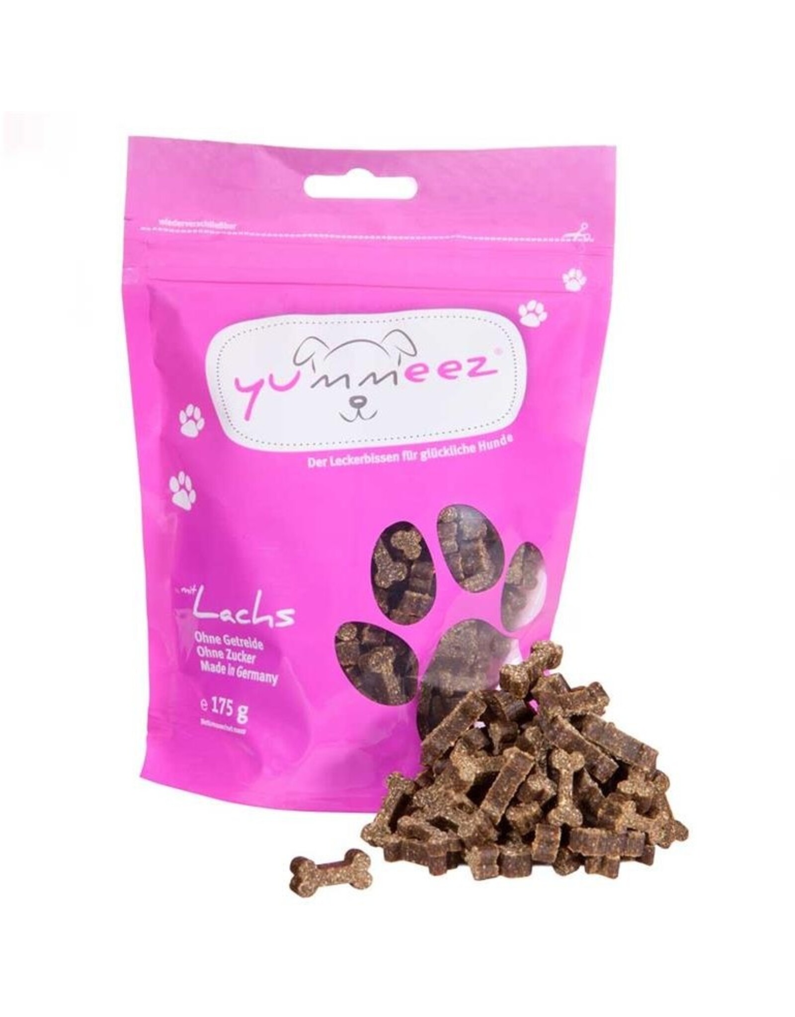 Yummeez Yummeez Snack getreidefrei Lachs 175g