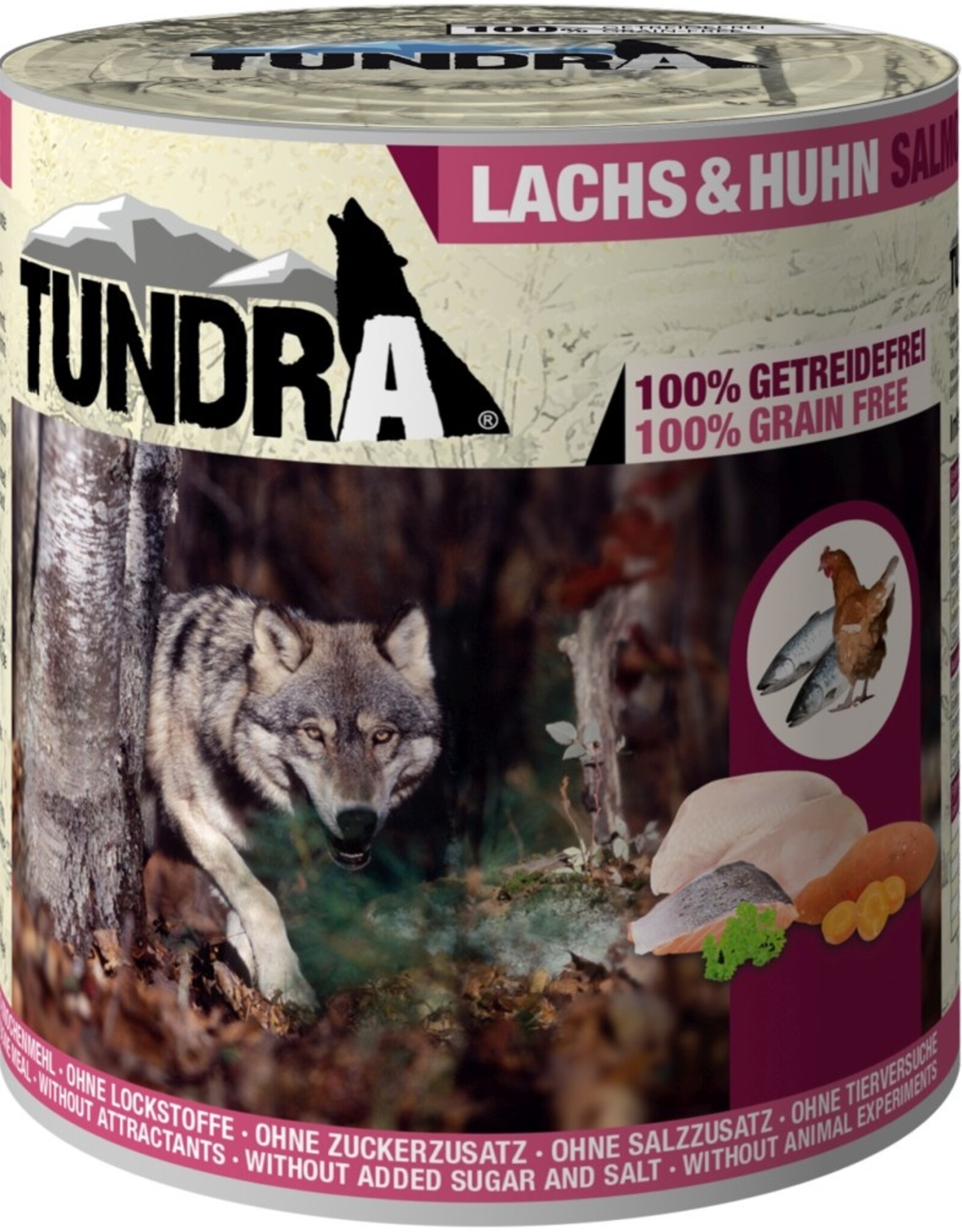 Tundra Tundra Dog Lachs & Huhn 800g Dose