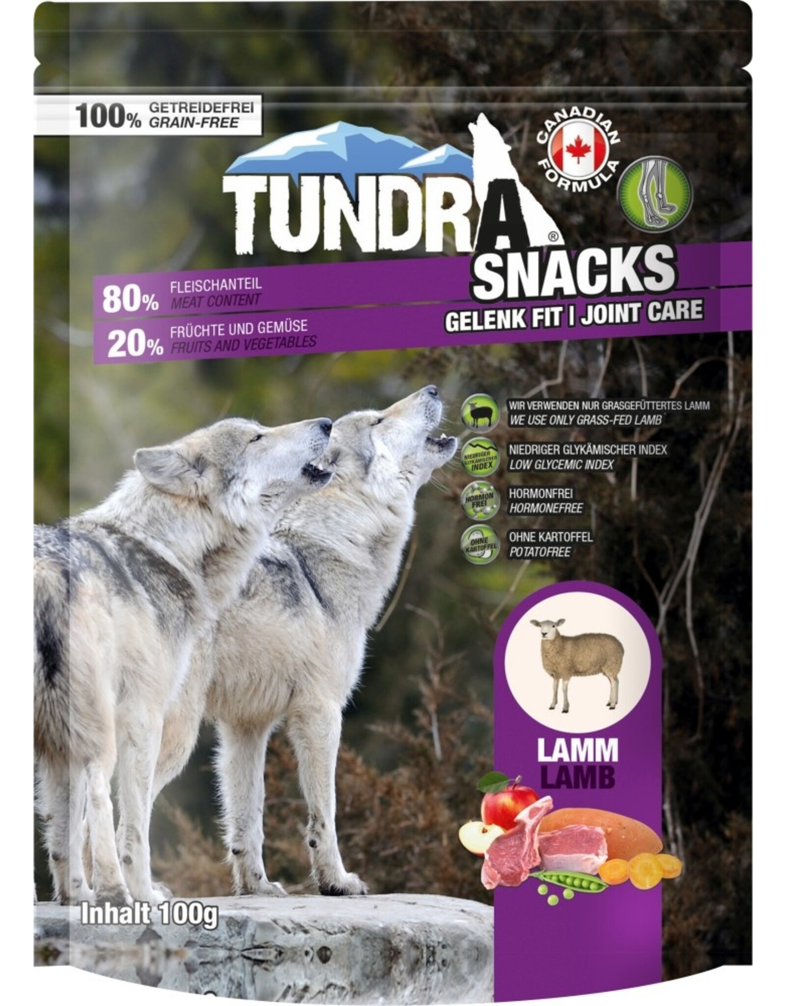 Tundra Tundra Gelenk Fit Lamm    100g