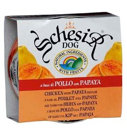 Schesir Schesir Dog Huhn mit Papaya 150g Dose