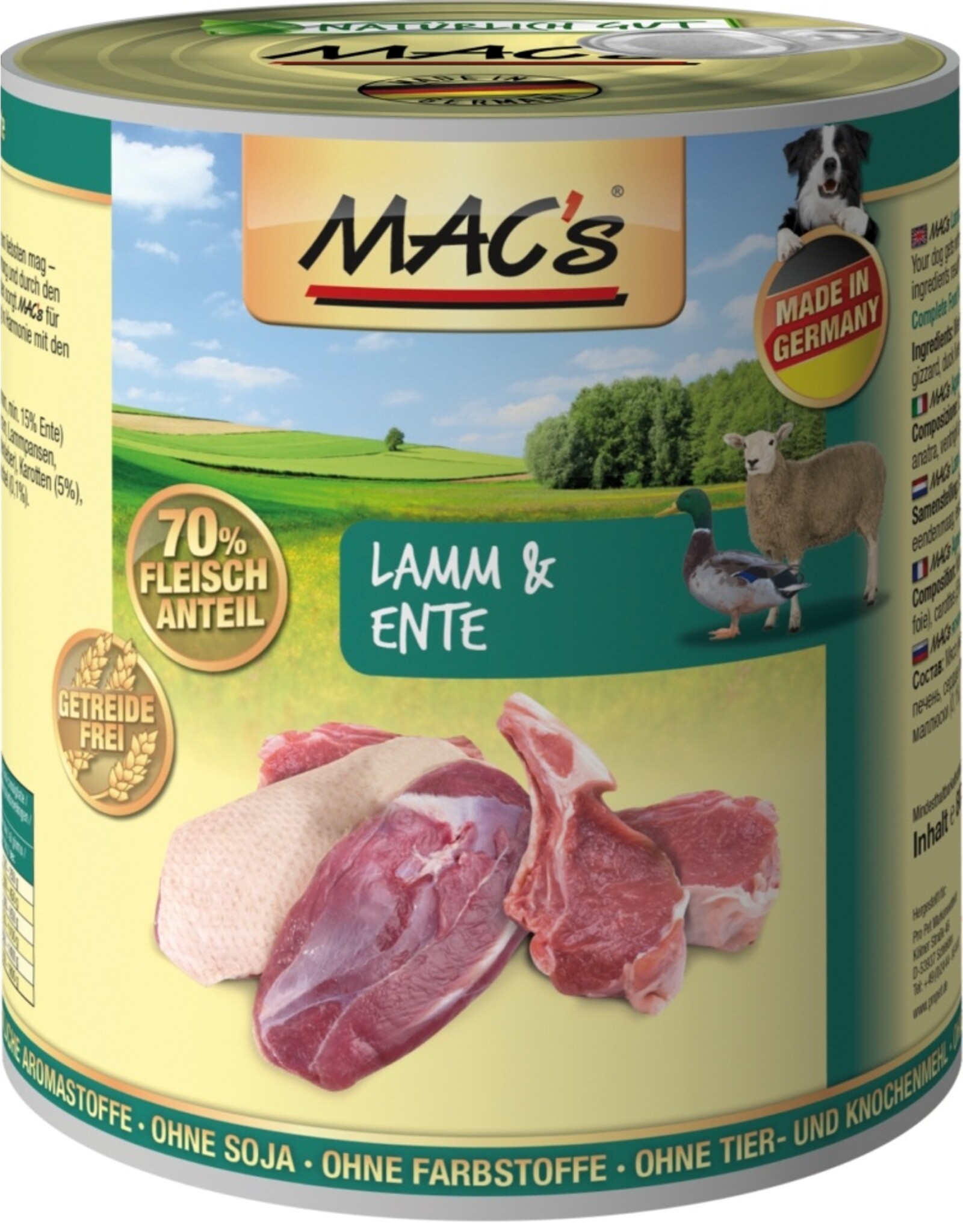 Mac´s Macs Dog Lamm & Ente