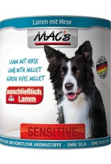 Mac´s Macs Dog Sensitive Lamm & Hirse 800g Dose