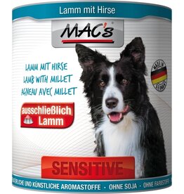 Mac´s Macs Dog Sensitive Lamm & Hirse 800g Dose