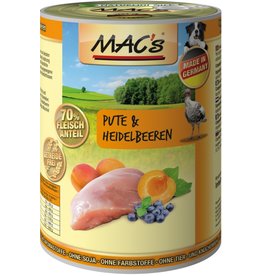 Mac´s Macs Dog Pute & Heidelbeere