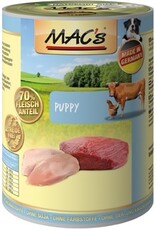 Mac´s Macs Dog Welpen Geflügel, Herz & Leber 400g Dose
