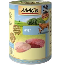 Mac´s Macs Dog Welpen Geflügel, Herz & Leber 400g Dose