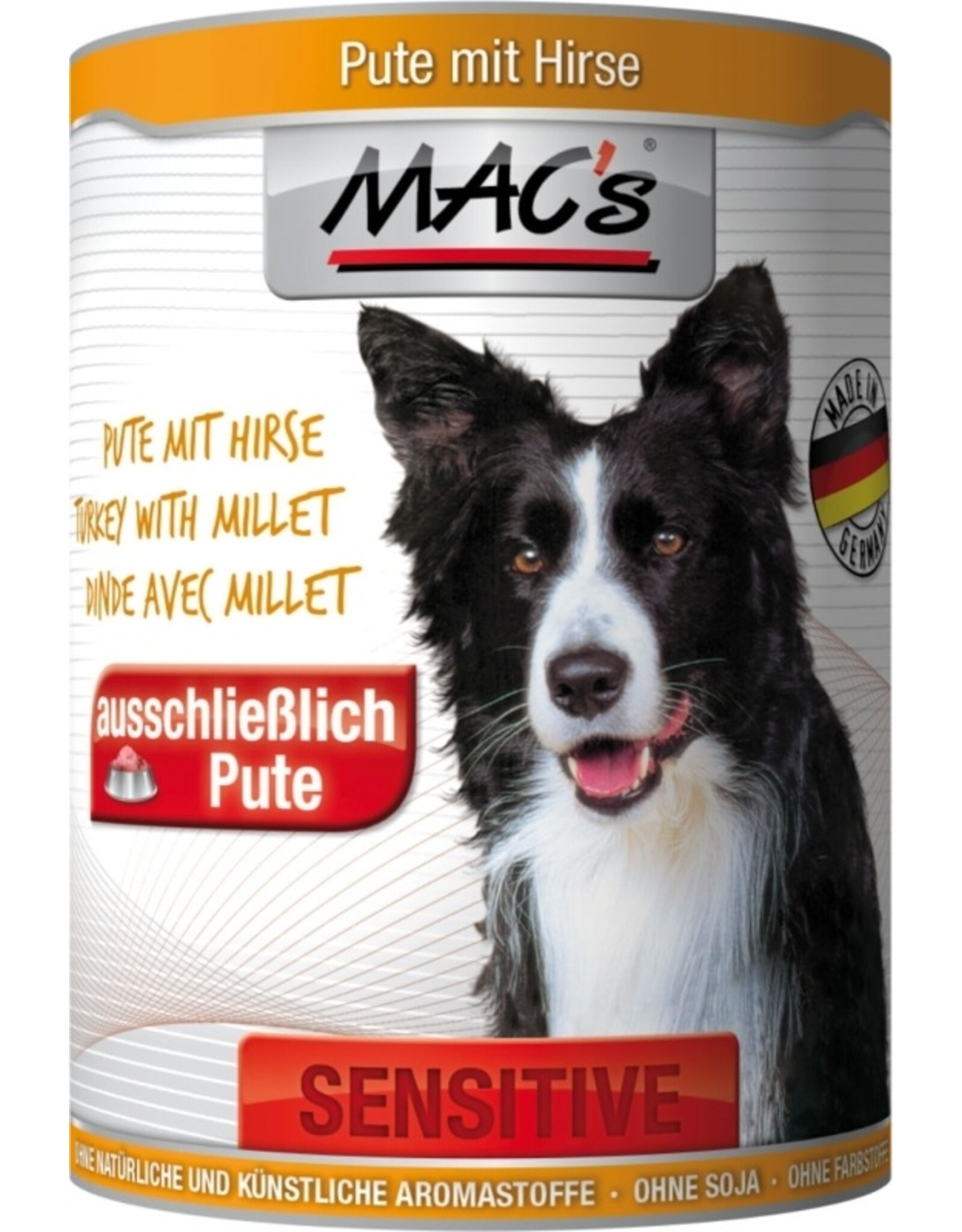 Mac´s Macs Dog Sensitive Pute & Hirse