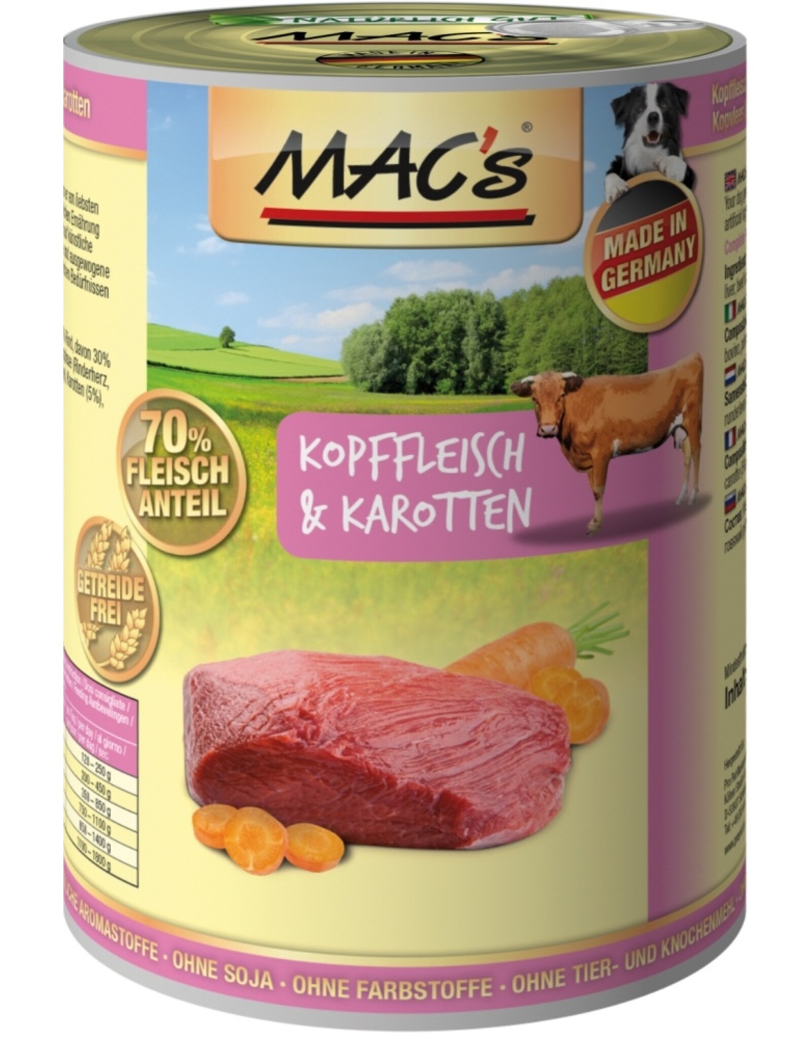 Mac´s Macs Dog Kopffleisch & Karotte
