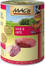 Mac´s Macs Dog Kalb & Ente