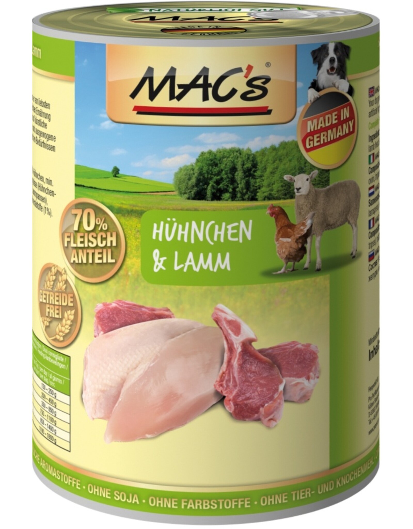 Mac´s Macs Dog Hühnchen+Lamm