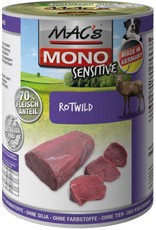 Mac´s Macs Dog Mono Sensitive Rotwild 400g Dose