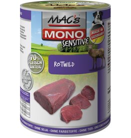 Mac´s Macs Dog Mono Sensitive Rotwild 400g Dose
