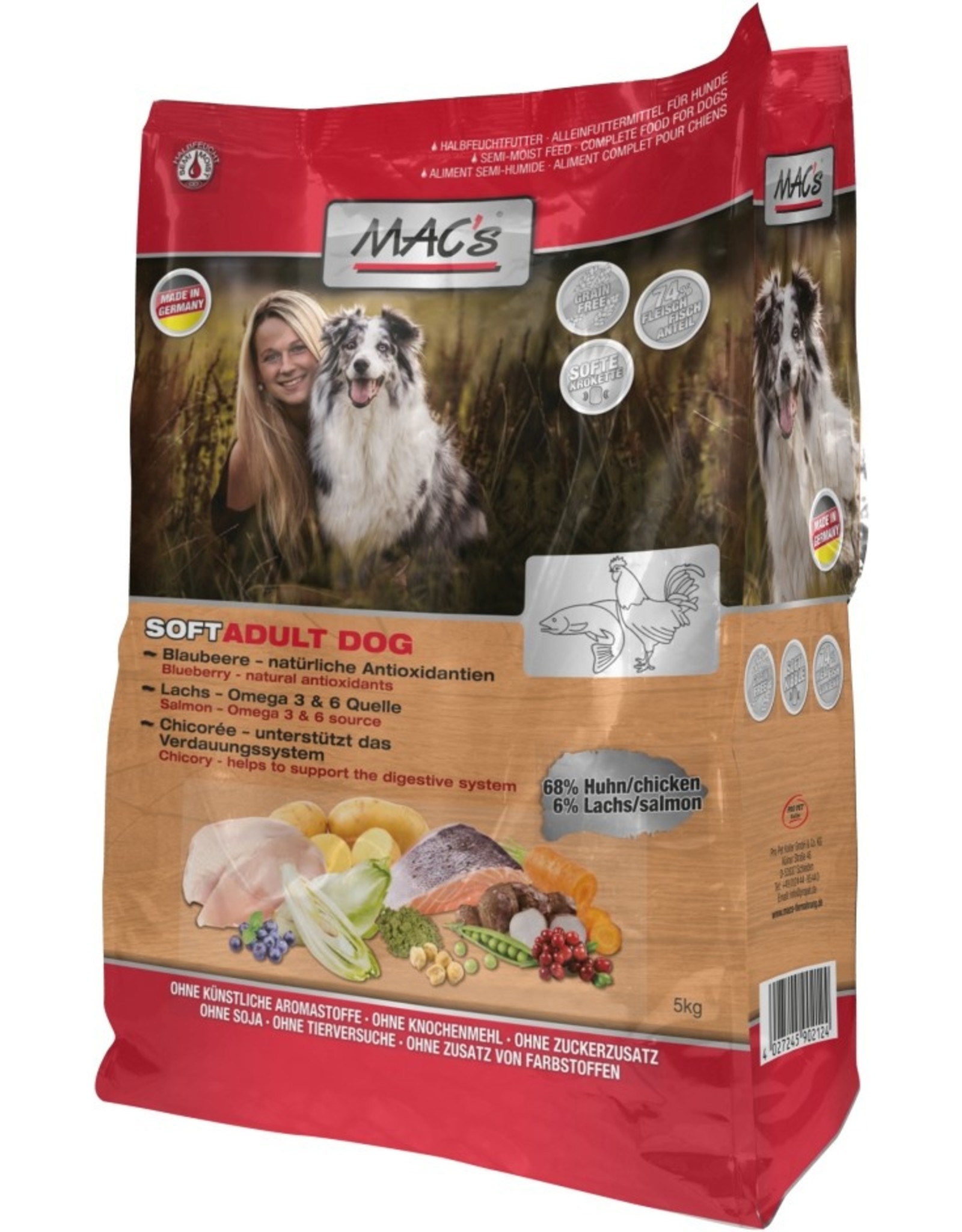 Mac´s Macs Soft Huhn+Lachs
