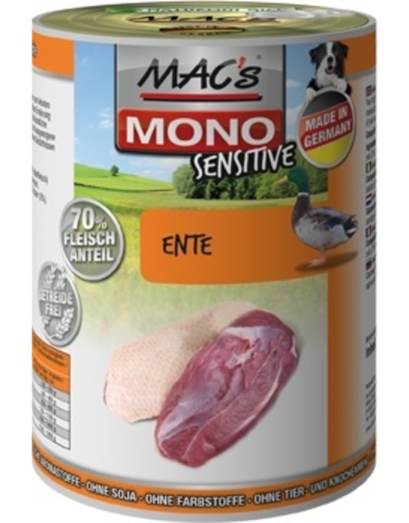 Mac´s Macs Dog Mono Ente 400g Dose