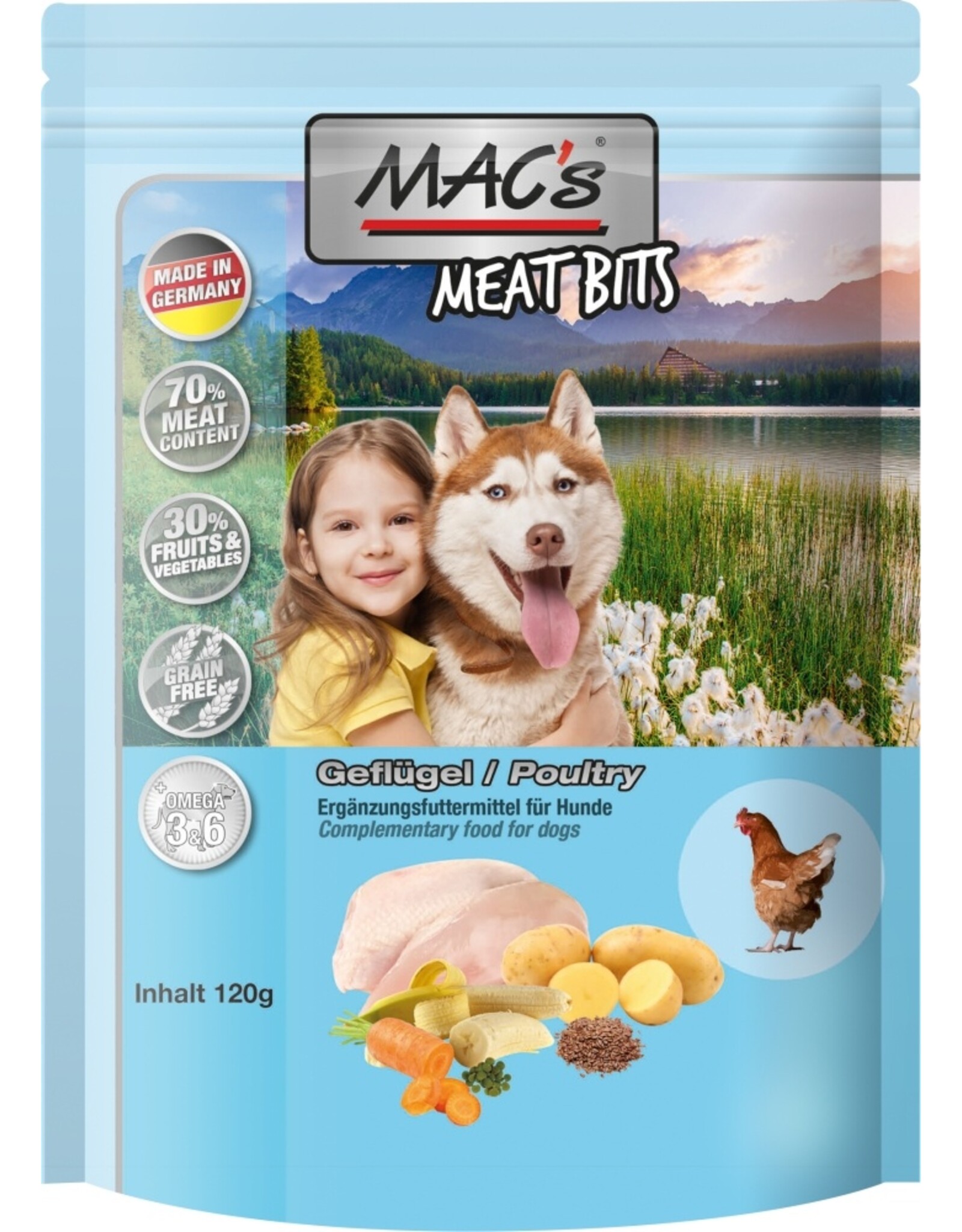 Mac´s MACs Meat Bits Geflügel   120g