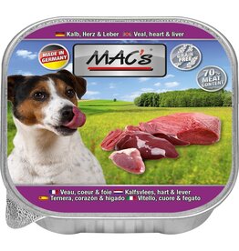 Mac´s Macs Dog Kalb+Herz+Leber 150g