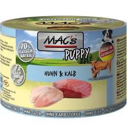Mac´s Macs Dog Puppy Huhn+Kalb 200g
