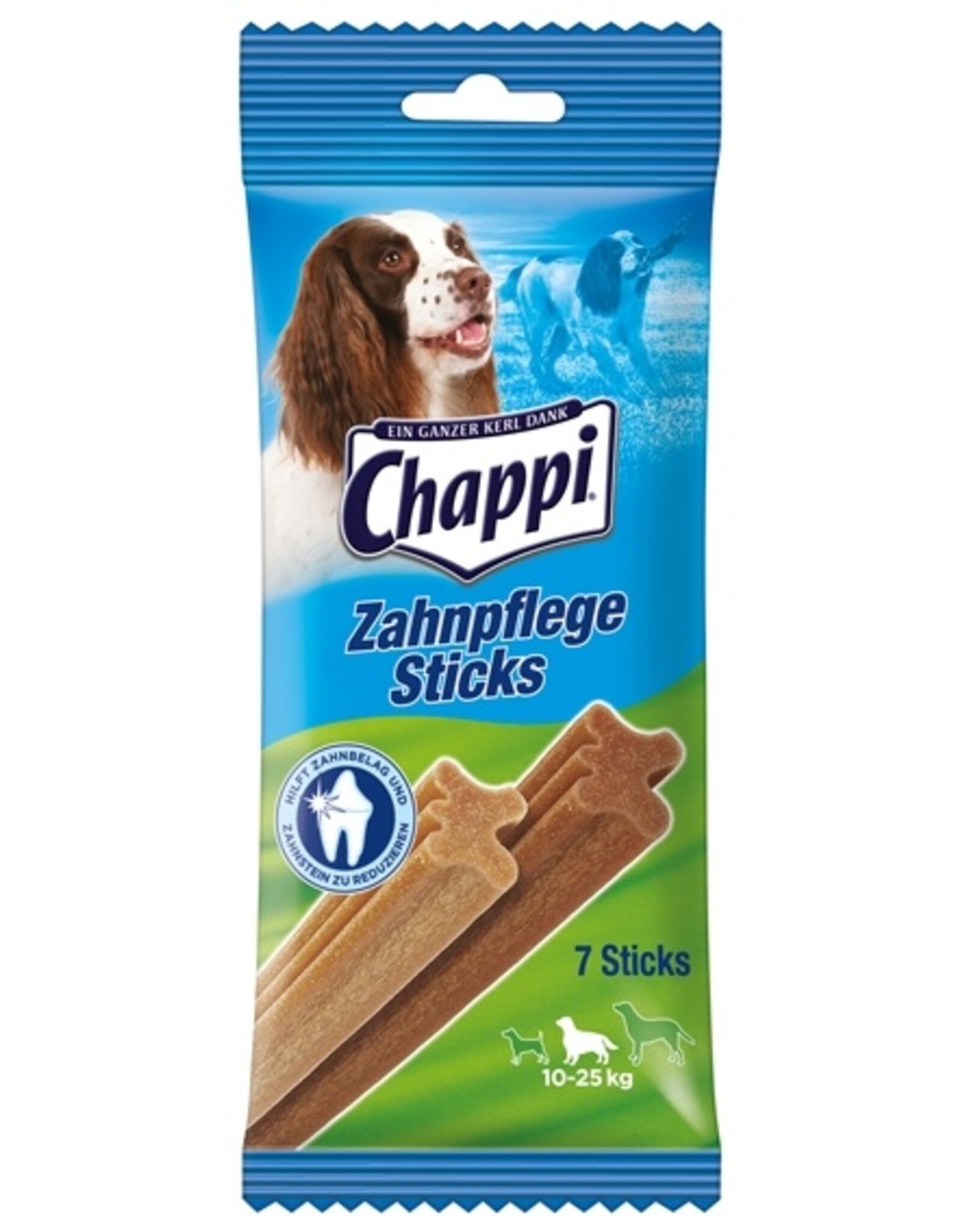 Chappi Chappi Snack Zahnpflegestick mittlere Hunde 7St.
