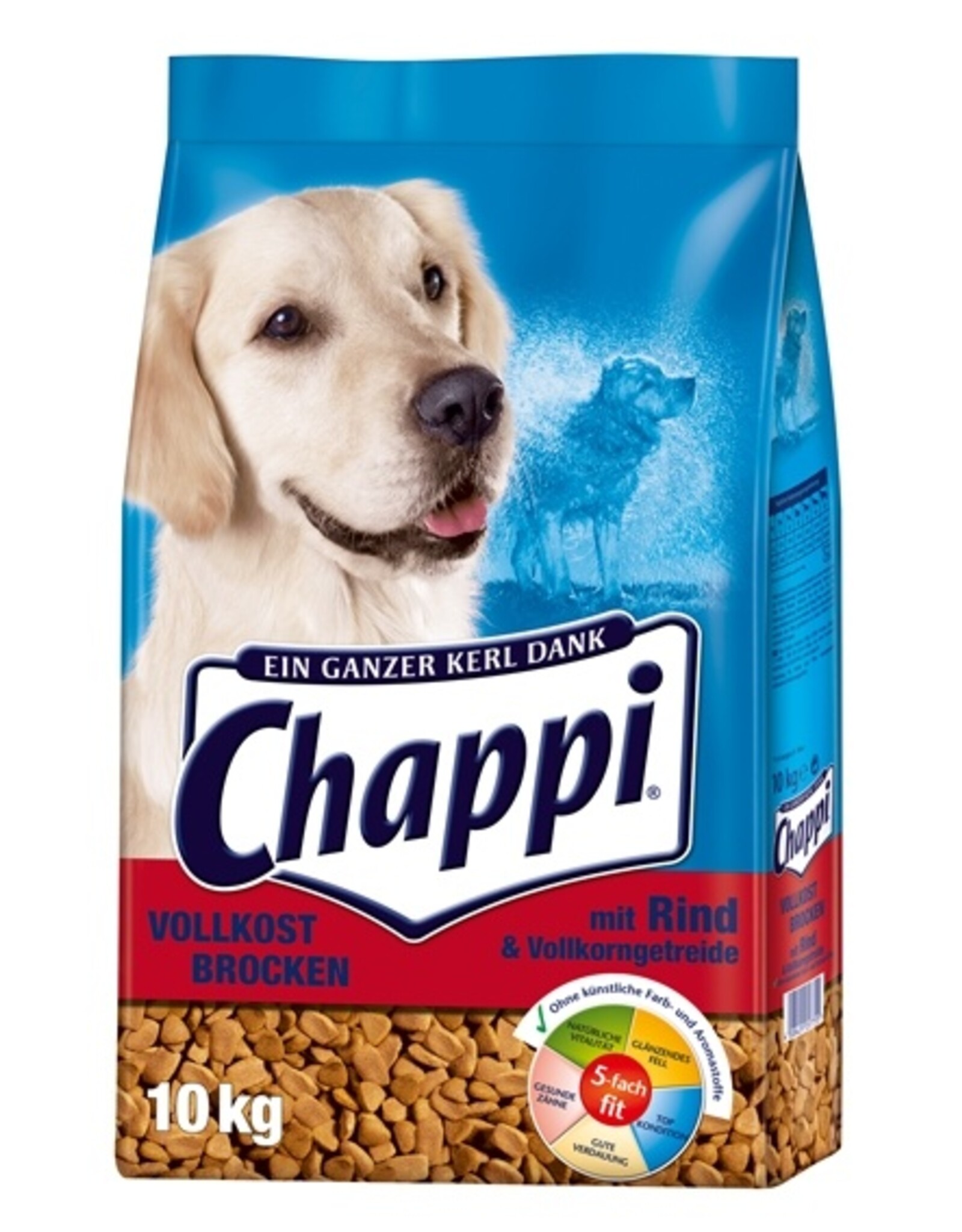 Chappi Chappi Vollkost Brocken Rind, Gemüse & Getreide 10kg