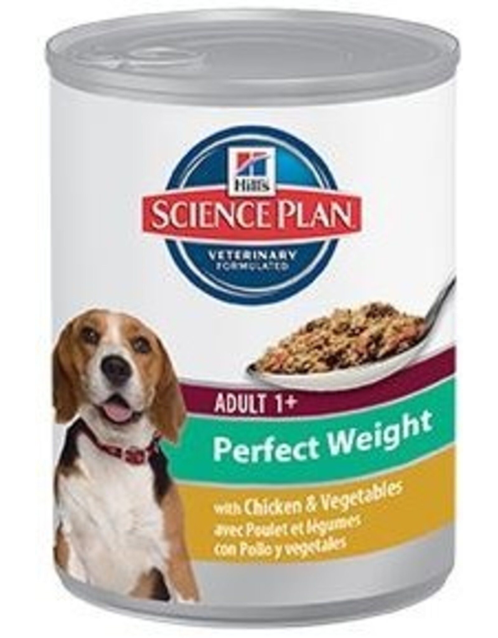 Hills Science Plan Hund Perfect weight Huhn & Veg Dose 363g