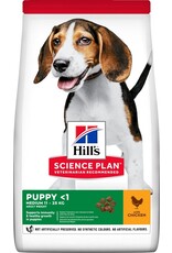 Hills Science Plan Hund Puppy Medium Huhn