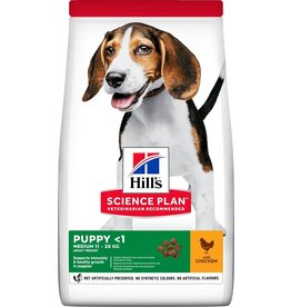 Hills Science Plan Hund Puppy Medium Huhn