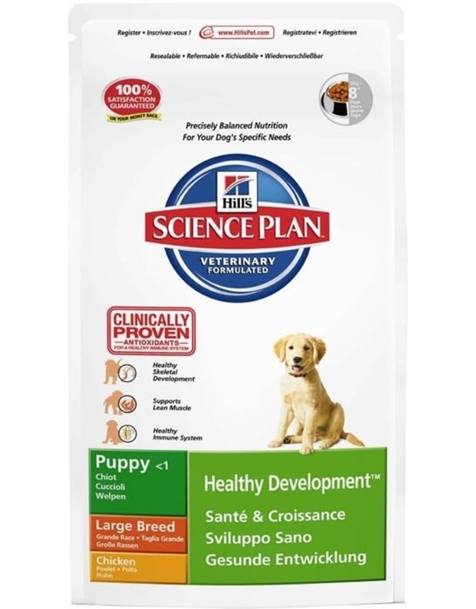 Hills Science Plan Hund Puppy Large Breed Huhn