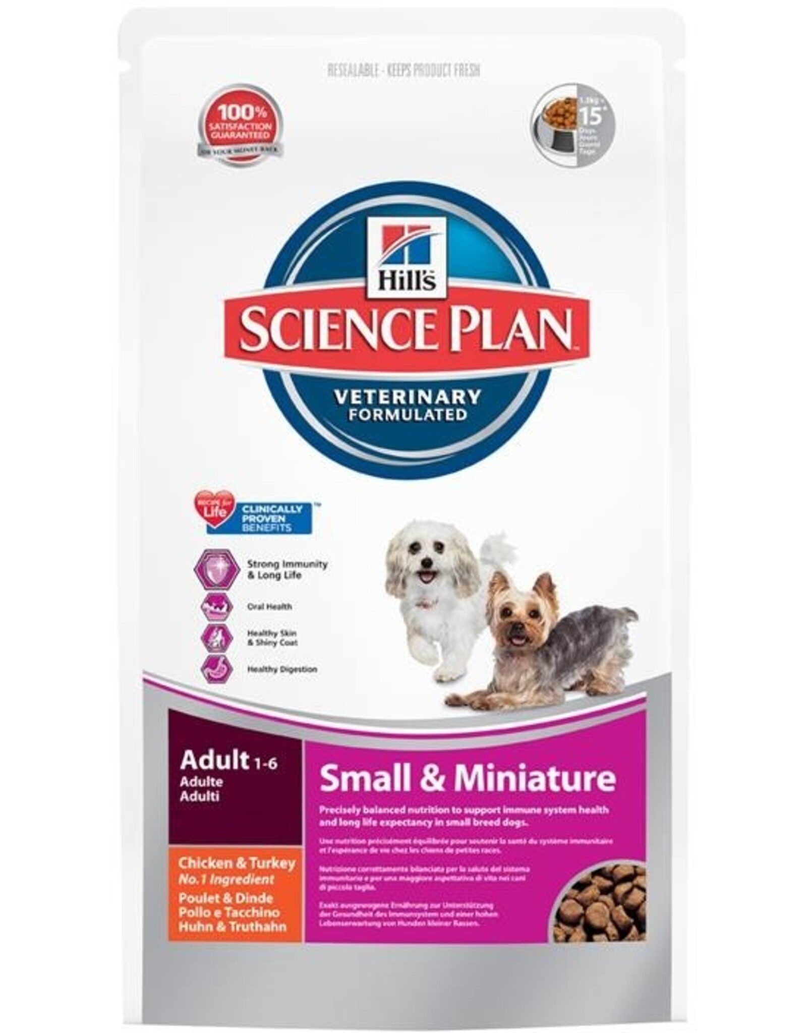 Hills Science Plan Hund Adult Small & Mini Huhn