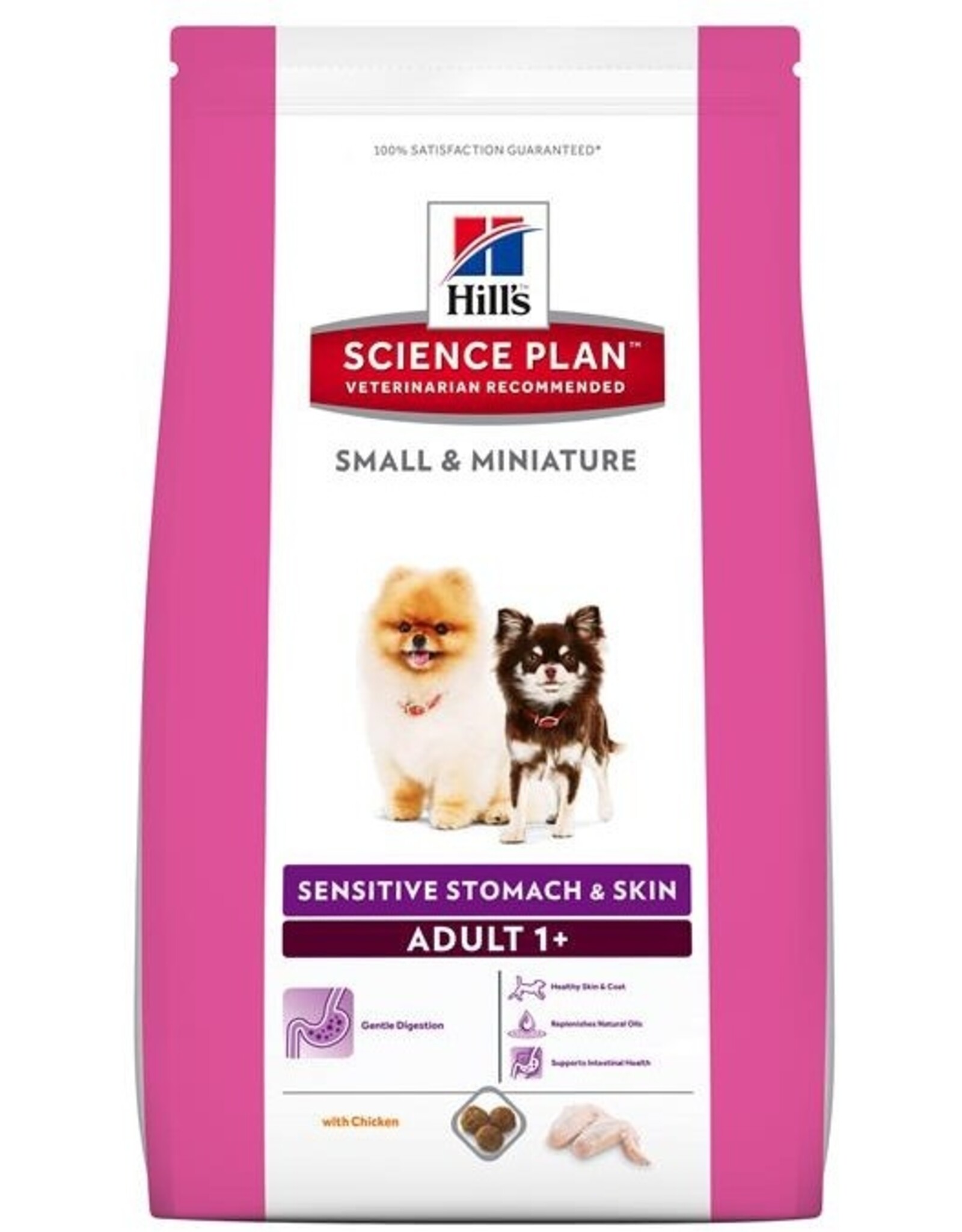 Hills Science Plan Hund Small & Mini Sensitive Stomach & Skin 1,5kg