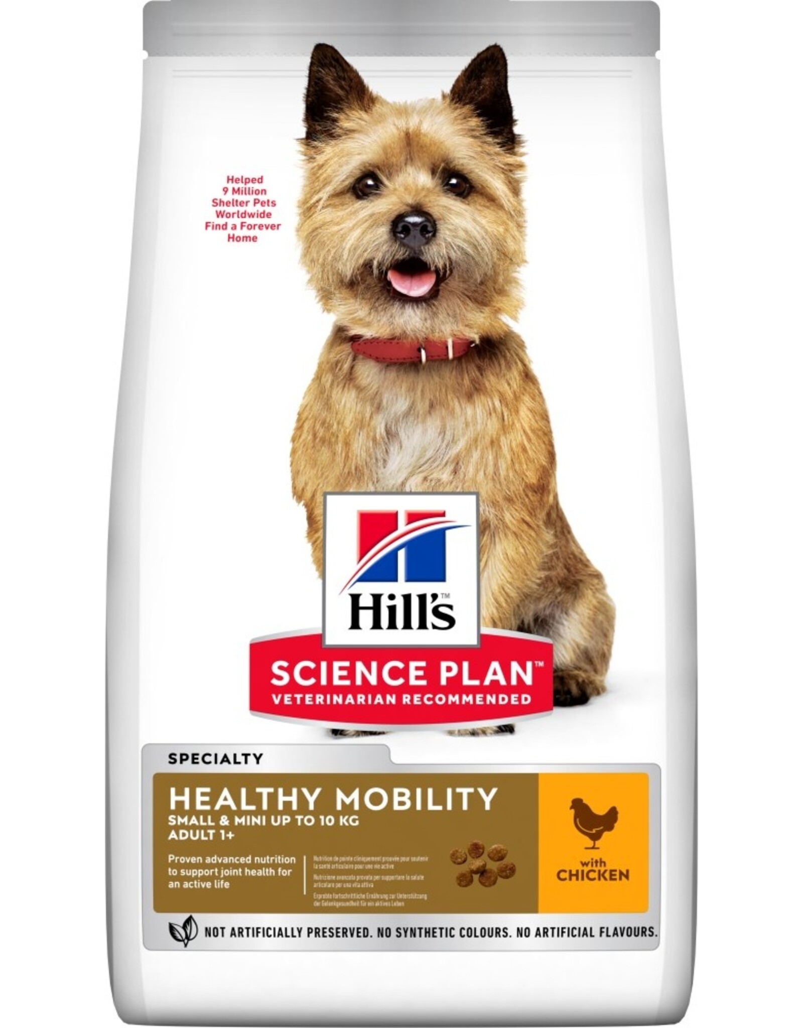 Hills Science Plan Hund Adult Healthy Mobility Small & Mini Huhn 1,5kg
