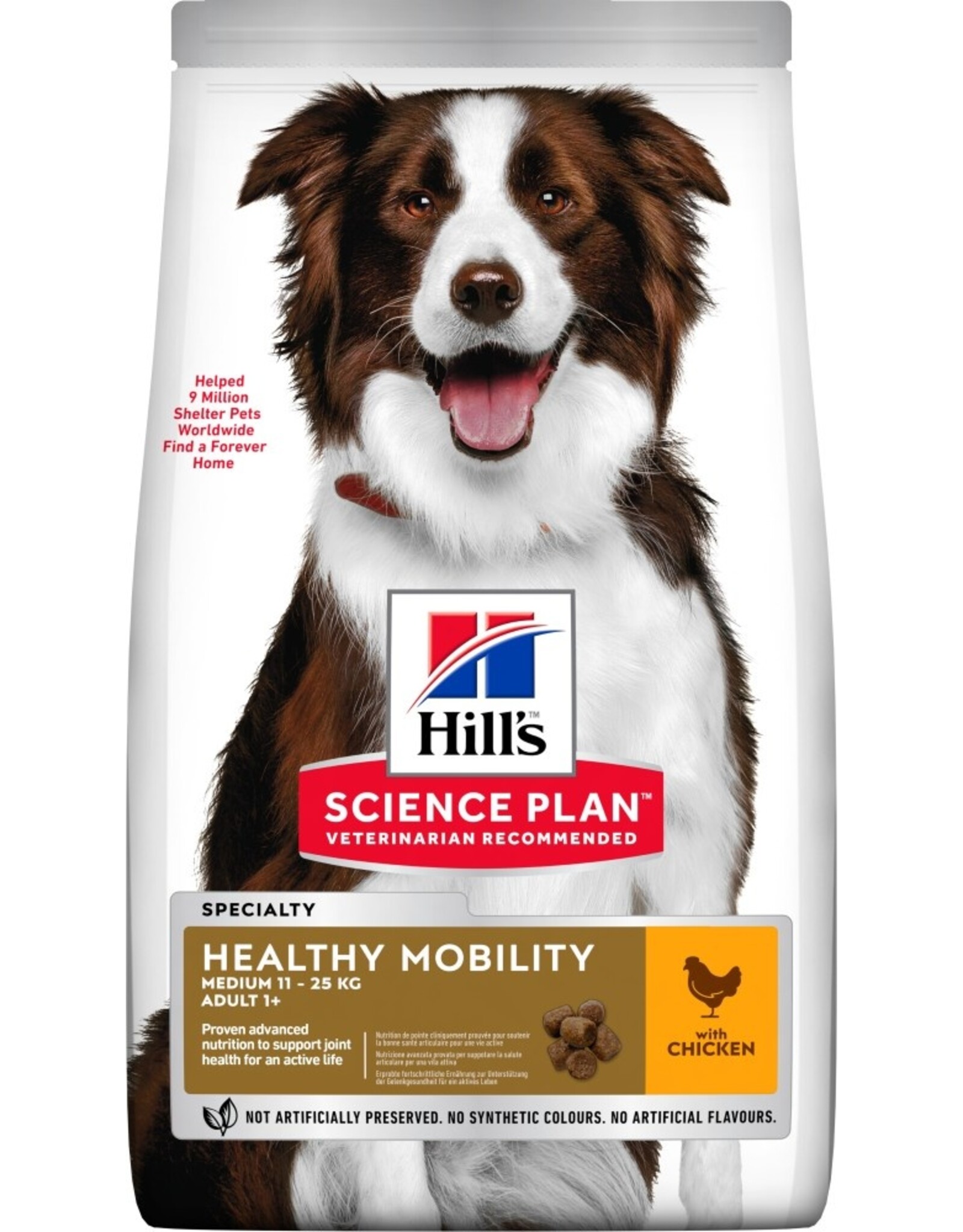Hills Science Plan Hund Adult Healthy Mobility Medium Huhn
