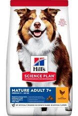 Hills Science Plan Hund Mature Adult 7+ Medium Huhn