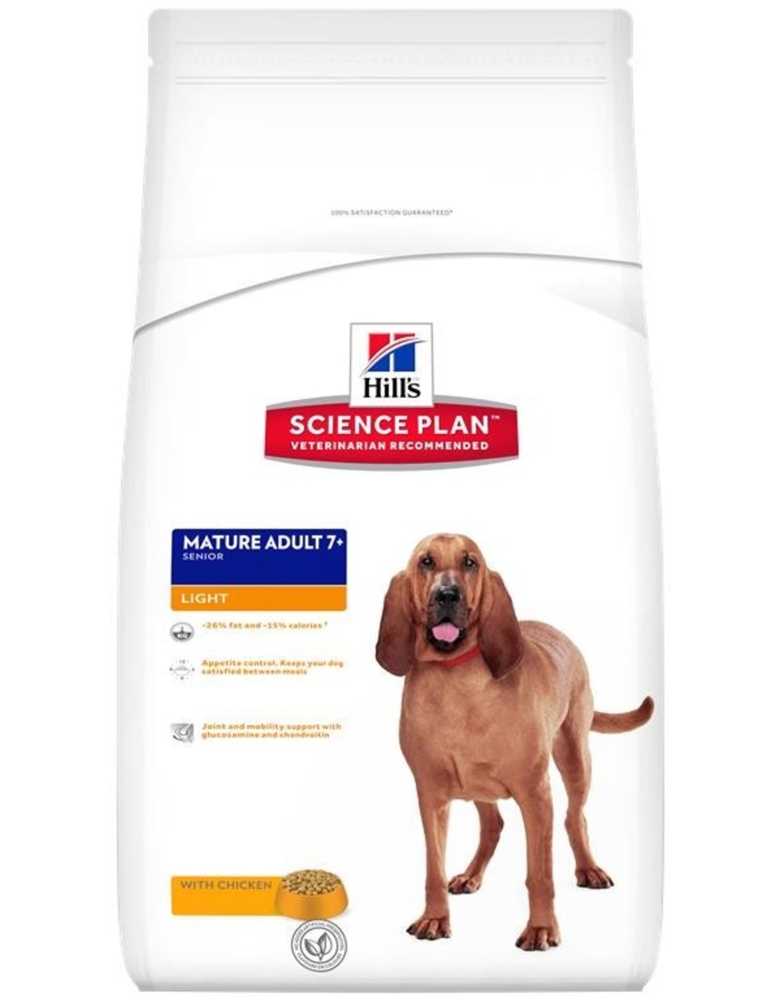 Hills Science Plan Hund Mature Adult 7+ Light Medium Huhn 2,5kg