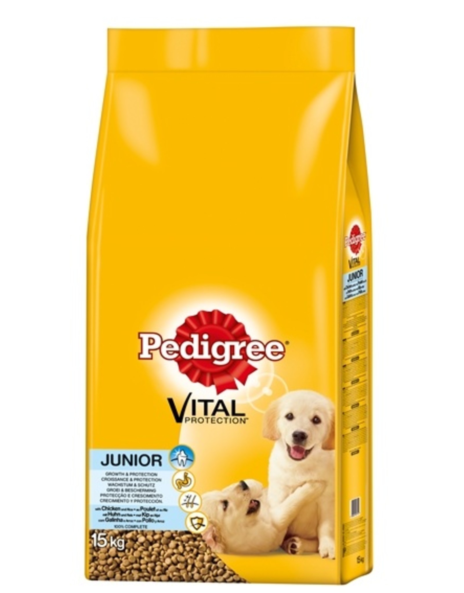 Pedigree Pedigree Junior Medium mit Huhn & Reis 15kg