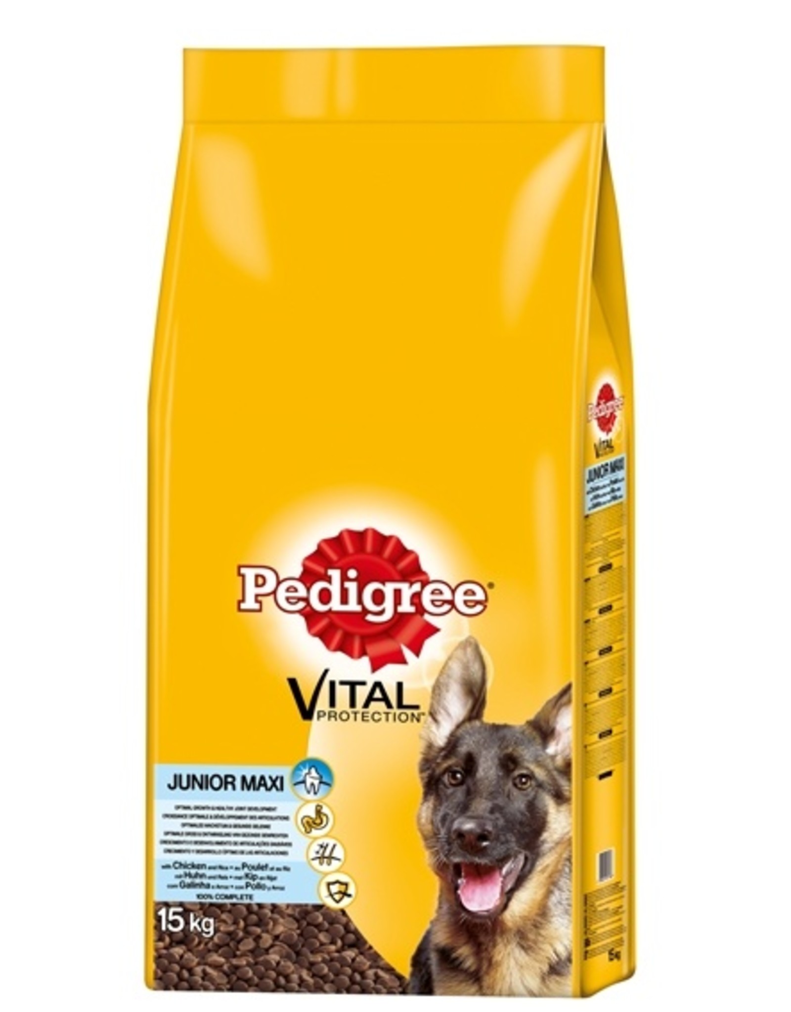 Pedigree Pedigree Trocken Junior Maxi Huhn & Reis 15kg