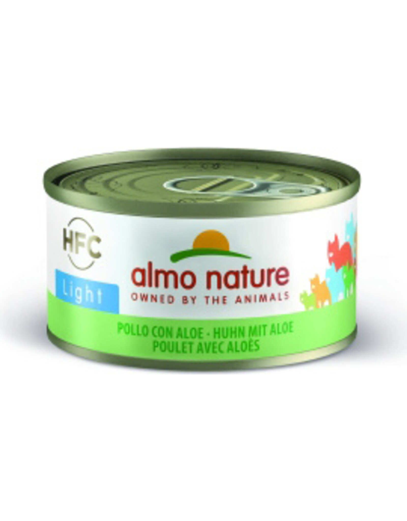 Almo Nature Jelly Dosen by Almo Nature HFC Light Huhn mit Aloe 70g
