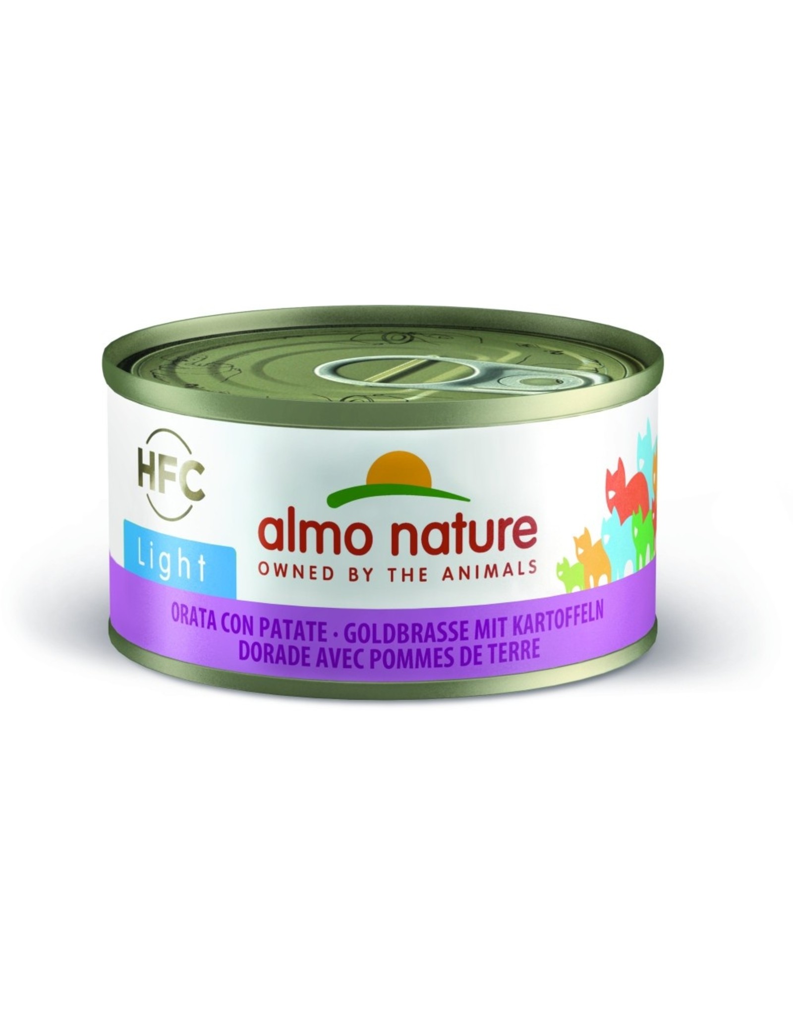 Almo Nature Jelly Dosen by Almo Nature HFC Light Goldbrasse mit Kartoffeln 70g