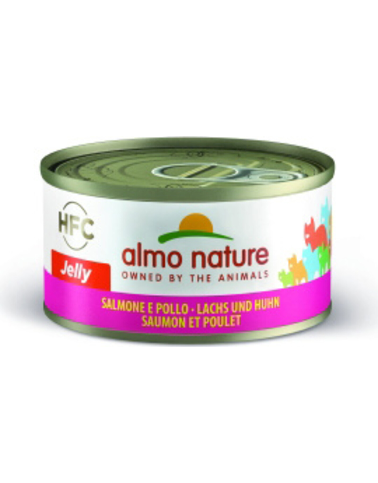Almo Nature Almo Nature HFC Lachs & Huhn Jelly 70g