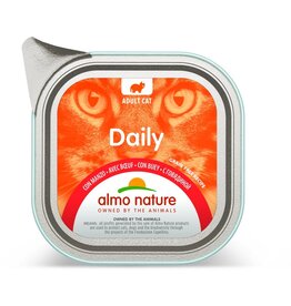 Almo Nature Almo Nature Cat Daily Menu Rind 100g Schale