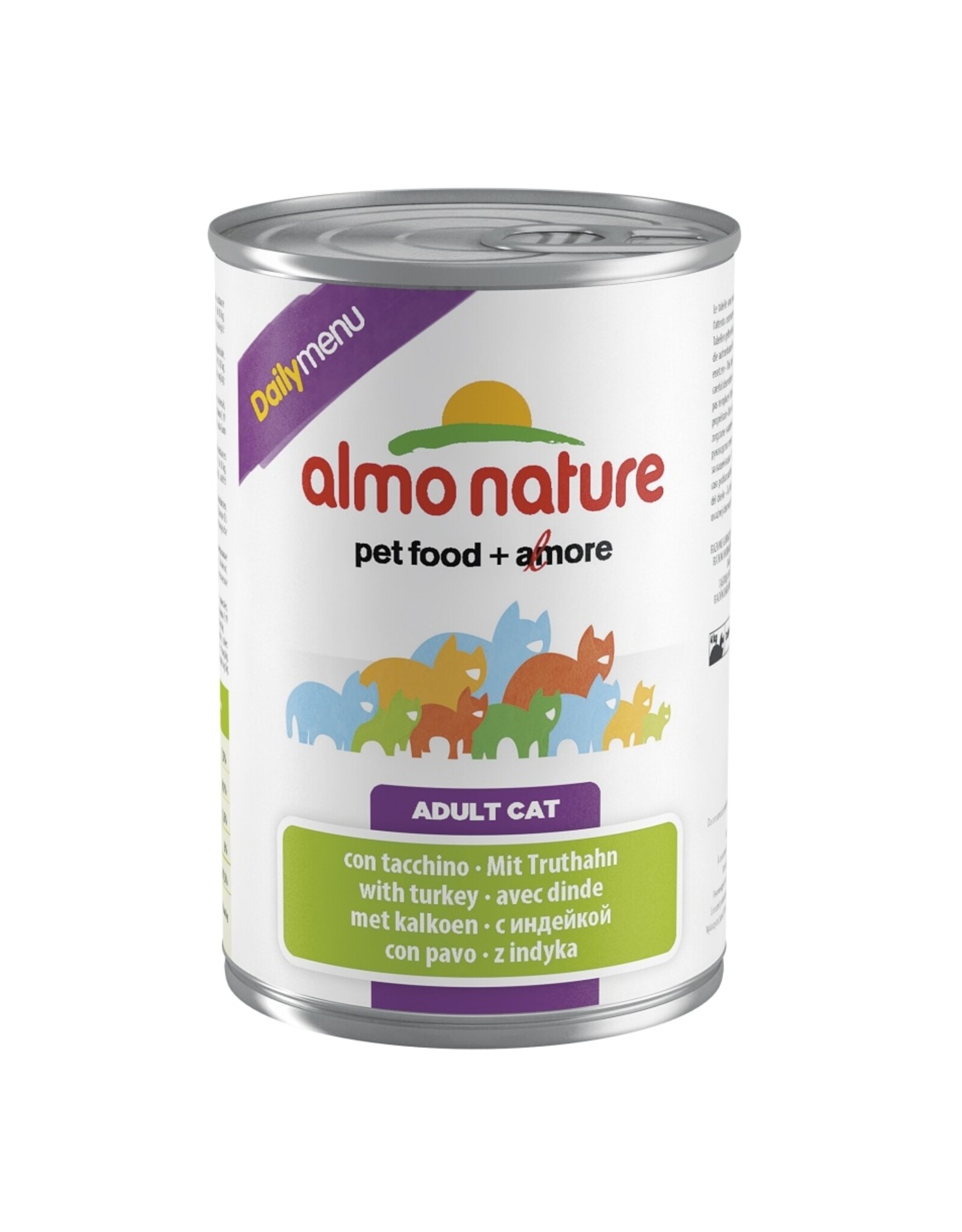 Almo Nature Almo Nature Cat Daily Menu Truthahn 400g Dose