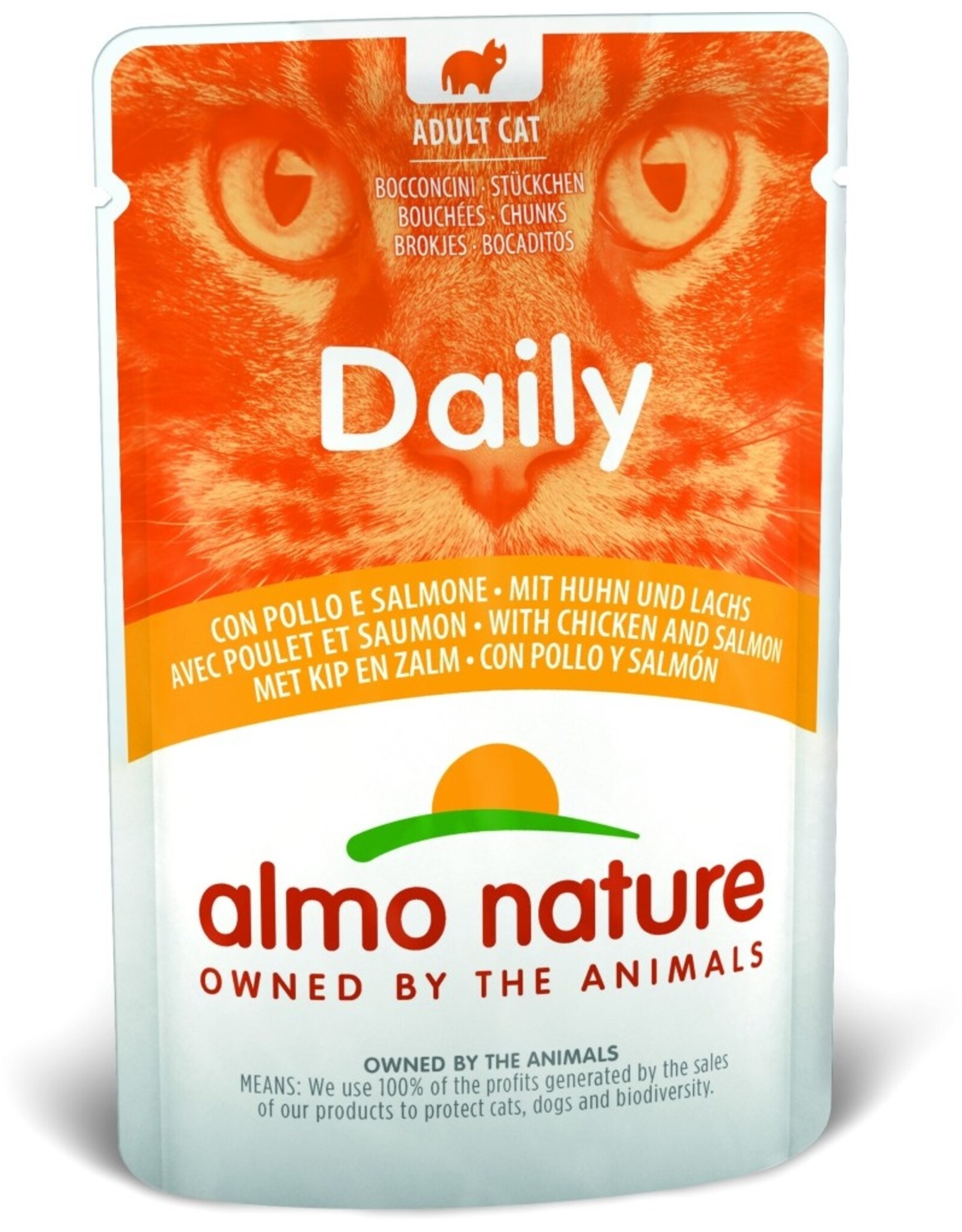 Almo Nature Almo Nature Daily Menu Huhn & Lachs 70g