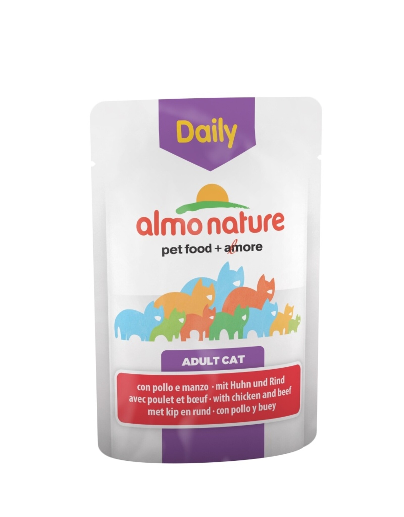 Almo Nature Almo Nature Daily Menu Huhn & Rind 70g