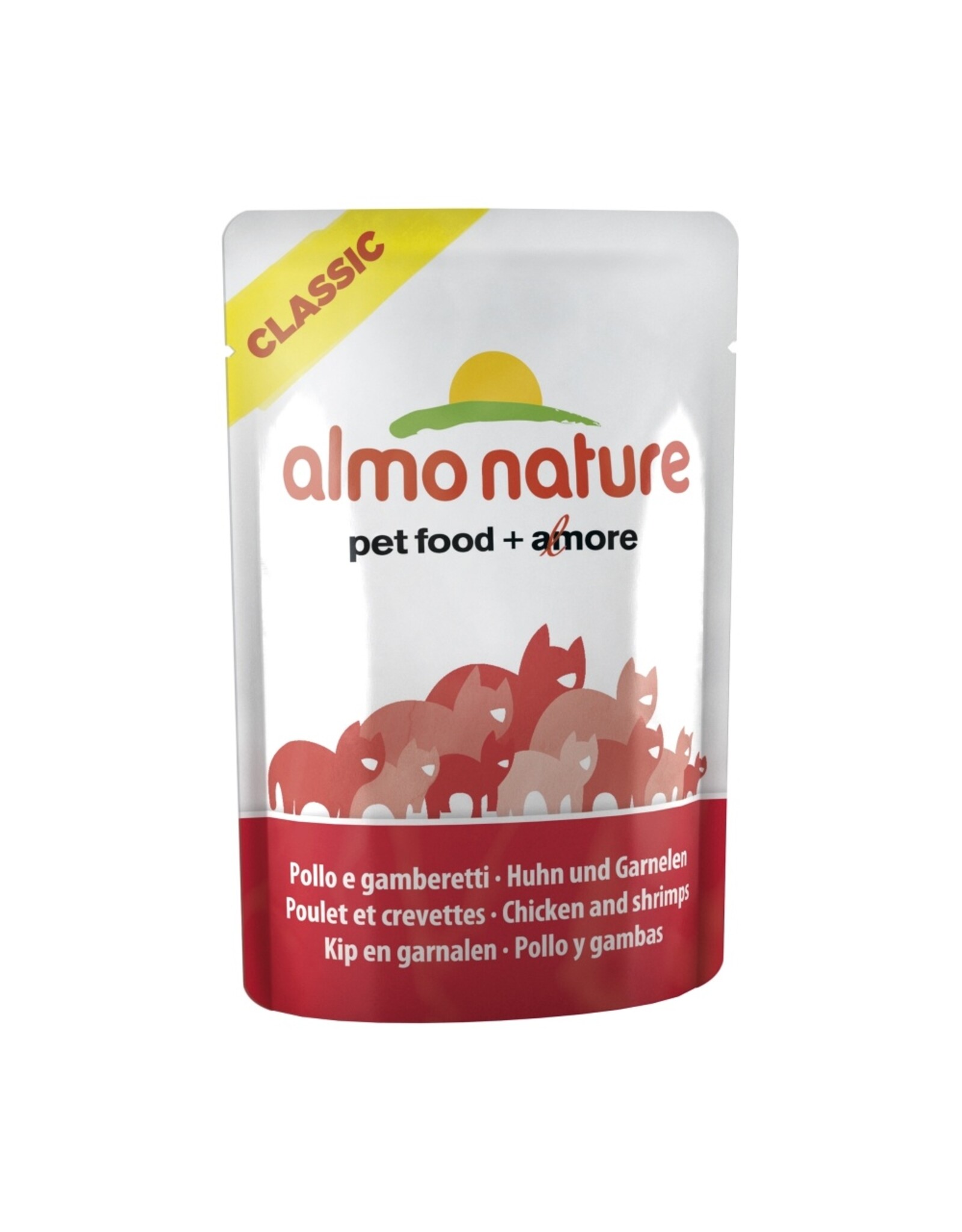 Almo Nature Almo Nature Cat Classic Huhn und Garnelen 55 g