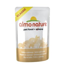Almo Nature Almo Nature Cat Classic Huhn und Lachs 55 g