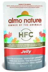 Almo Nature Almo Nature Cat Thunfisch & Jungsardinen in Jelly 55g Frischebeutel