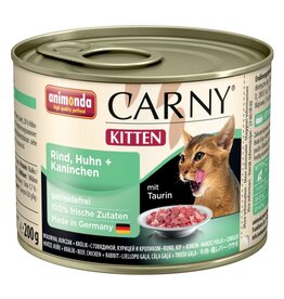 Animonda Animonda Cat Dose Carny Kitten Rind & Huhn & Kaninchen