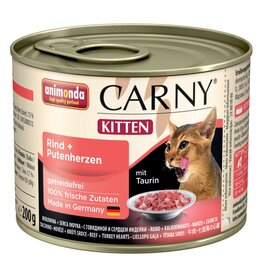 Animonda Animonda Cat Dose Carny Kitten Rind & Putenherzen